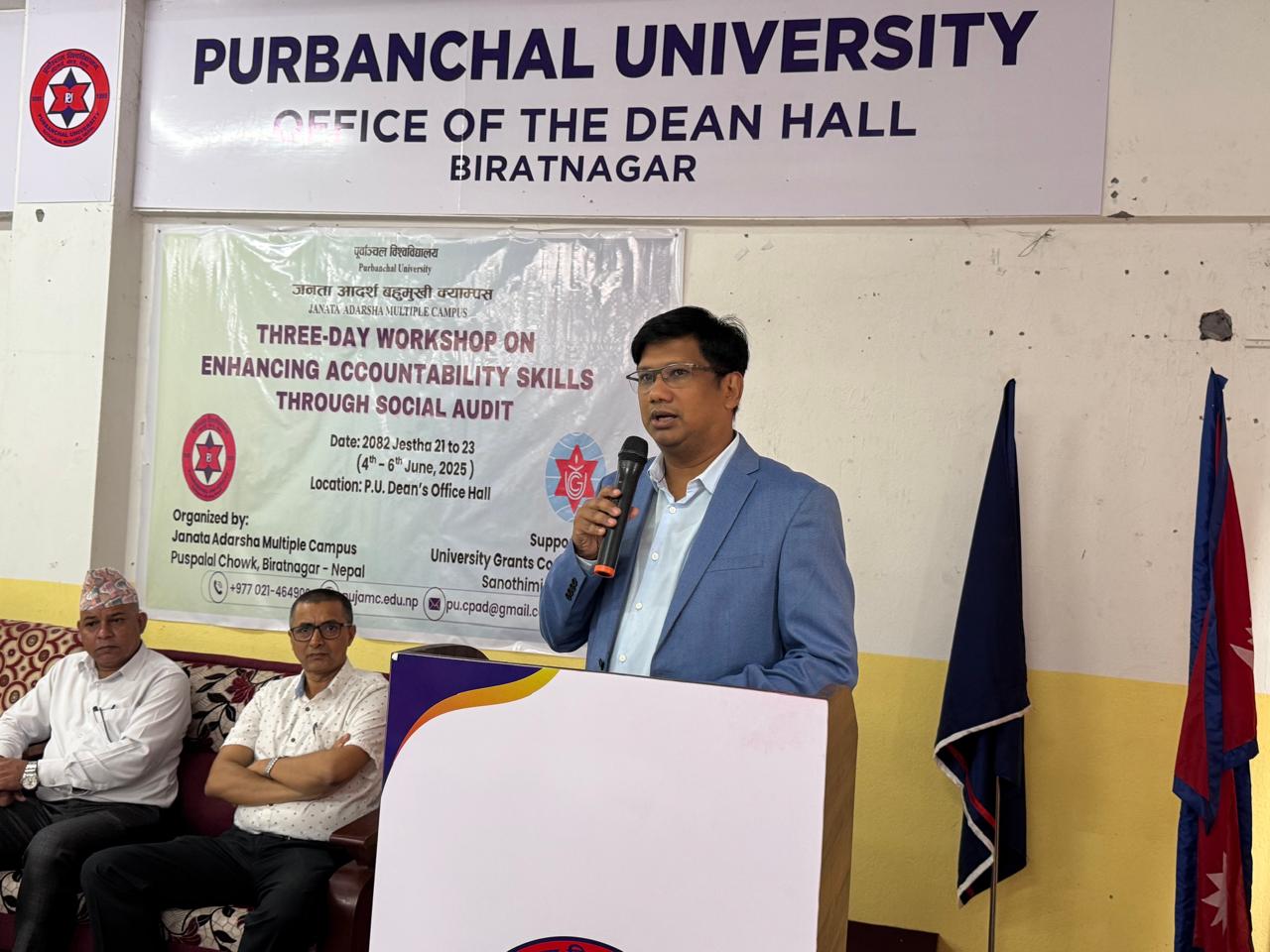 Workshop on Social Audit and Gender Equality & Social Inclusion (GESI) Audit at the PU